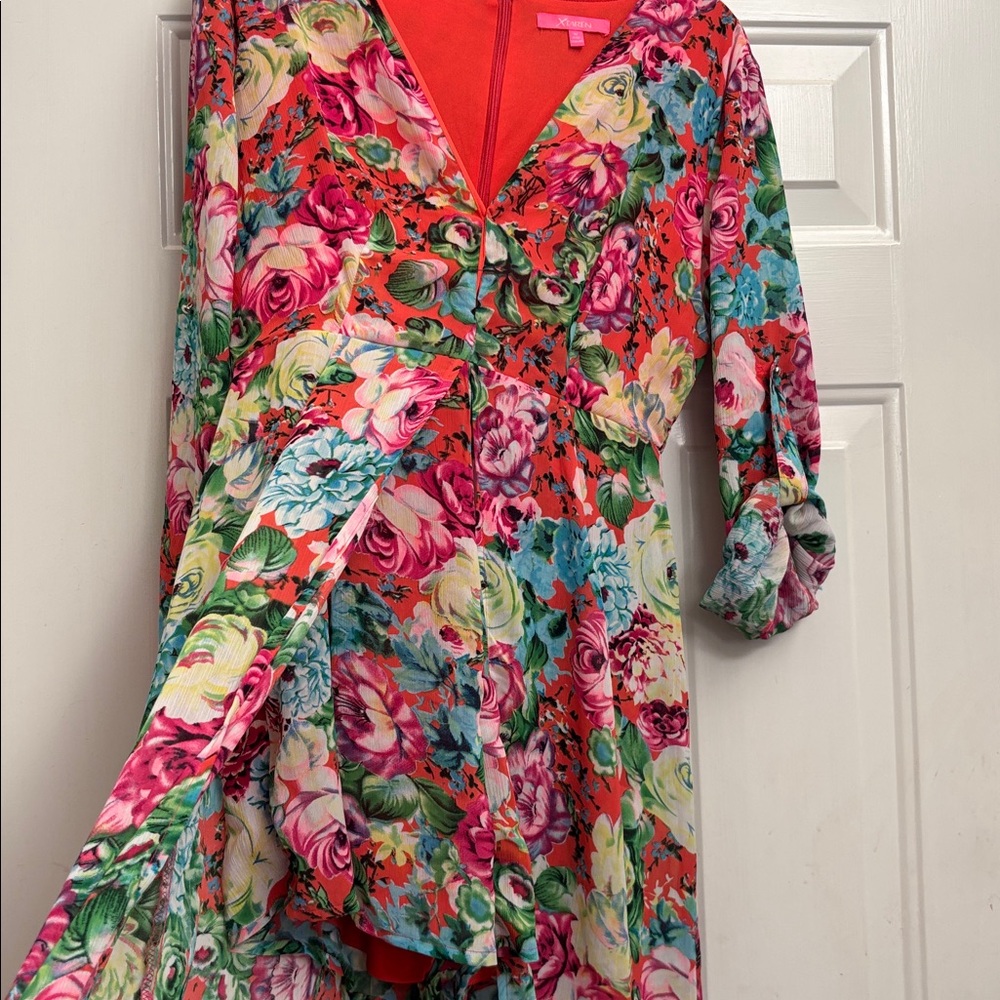Xtaren Floral Maxi romper-dress Medium - Picture 5 of 8